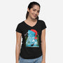 Christmas Is Here-Womens-V-Neck-Tee-constantine2454