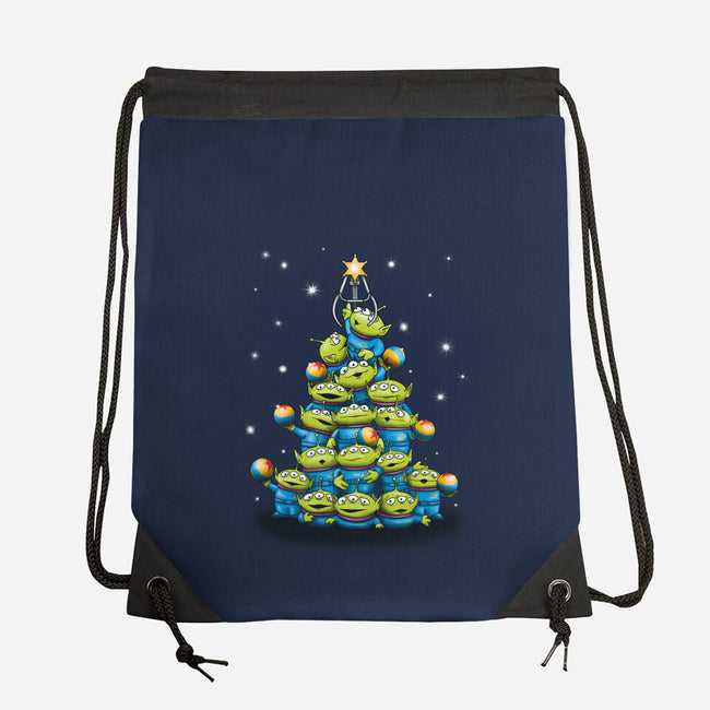 Ohh The Claw-mas Tree-None-Drawstring-Bag-NMdesign