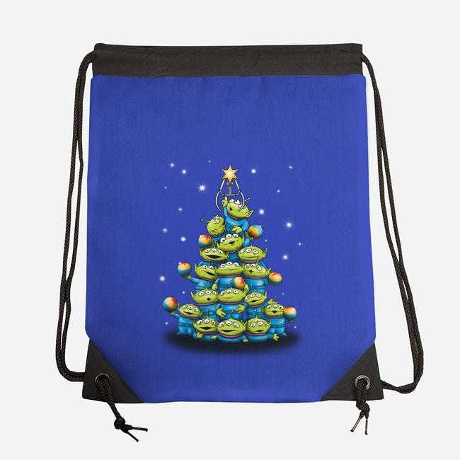 Ohh The Claw-mas Tree-None-Drawstring-Bag-NMdesign