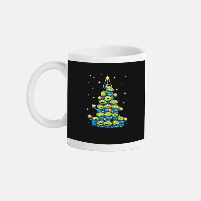 Ohh The Claw-mas Tree-None-Mug-Drinkware-NMdesign