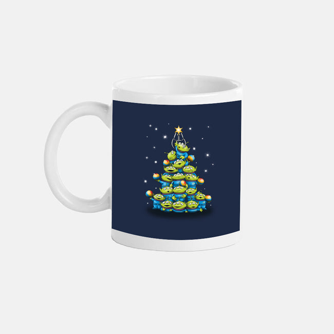 Ohh The Claw-mas Tree-None-Mug-Drinkware-NMdesign