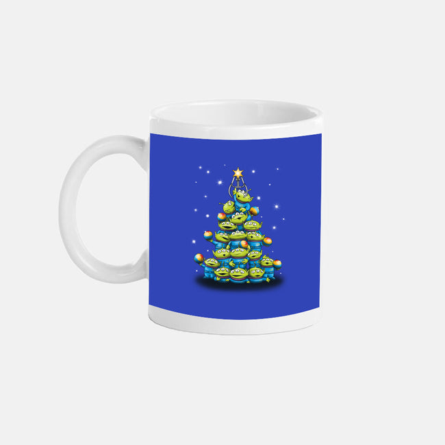 Ohh The Claw-mas Tree-None-Mug-Drinkware-NMdesign