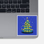 Ohh The Claw-mas Tree-None-Glossy-Sticker-NMdesign