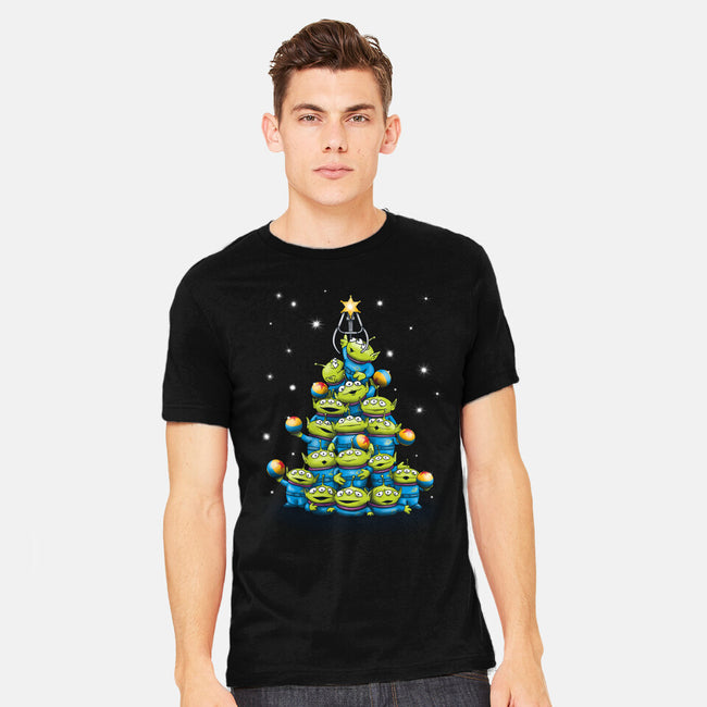 Ohh The Claw-mas Tree-Mens-Heavyweight-Tee-NMdesign