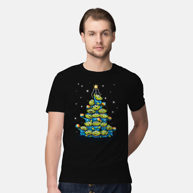 Ohh The Claw-mas Tree-Mens-Premium-Tee-NMdesign