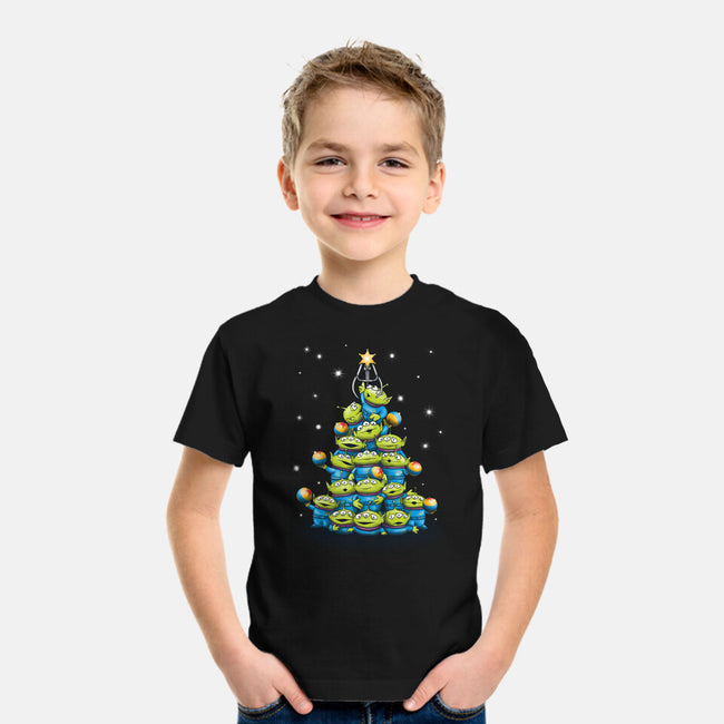 Ohh The Claw-mas Tree-Youth-Basic-Tee-NMdesign