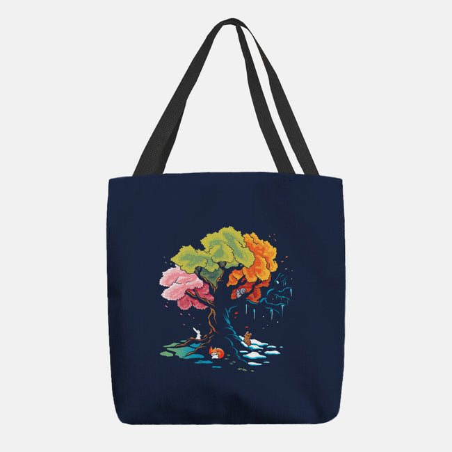 Season Tree-None-Basic Tote-Bag-Vallina84