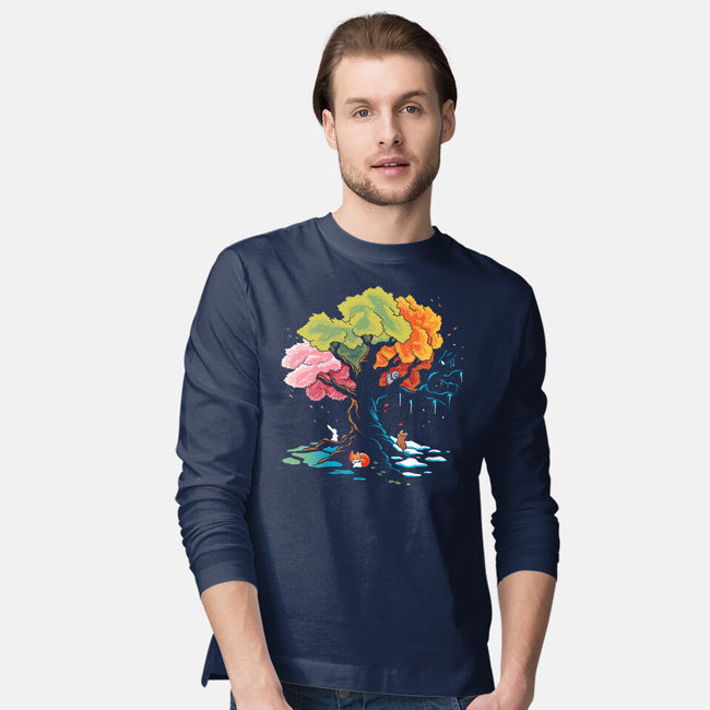 Season Tree-Mens-Long Sleeved-Tee-Vallina84