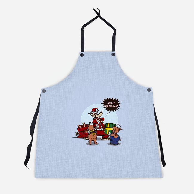 Merry Dinner-Unisex-Kitchen-Apron-AndreusD