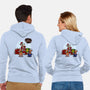 Merry Dinner-Unisex-Zip-Up-Sweatshirt-AndreusD