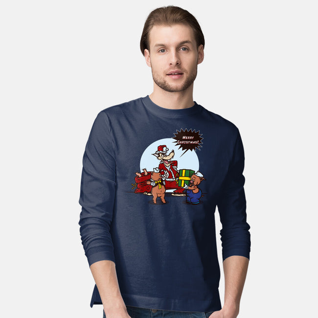 Merry Dinner-Mens-Long Sleeved-Tee-AndreusD