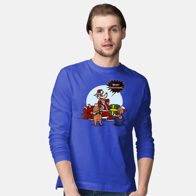 Merry Dinner-Mens-Long Sleeved-Tee-AndreusD