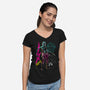 ArtCane-Womens-V-Neck-Tee-kharmazero