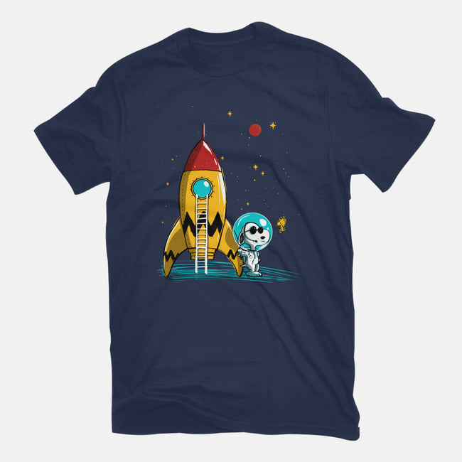 Space Explorer-Mens-Basic-Tee-kharmazero