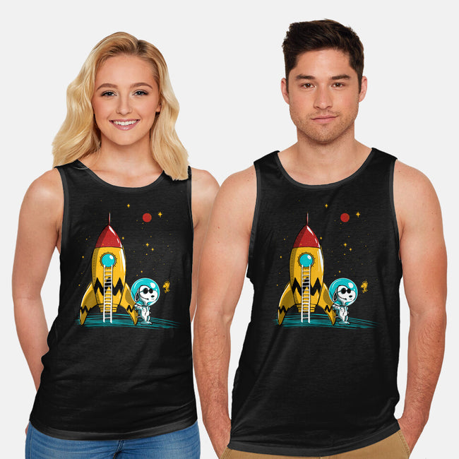 Space Explorer-Unisex-Basic-Tank-kharmazero