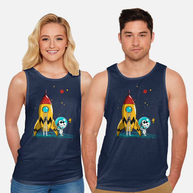 Space Explorer-Unisex-Basic-Tank-kharmazero