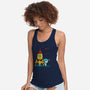 Space Explorer-Womens-Racerback-Tank-kharmazero