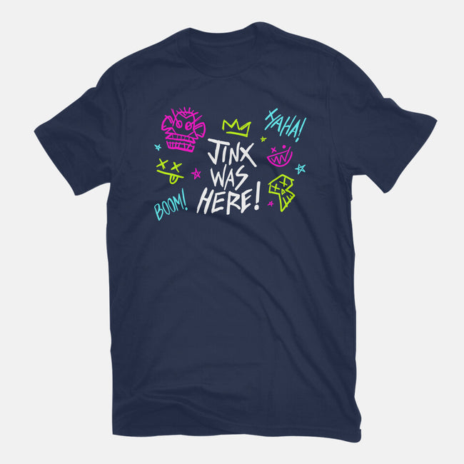 Jinx Doodles-Womens-Fitted-Tee-Mushita