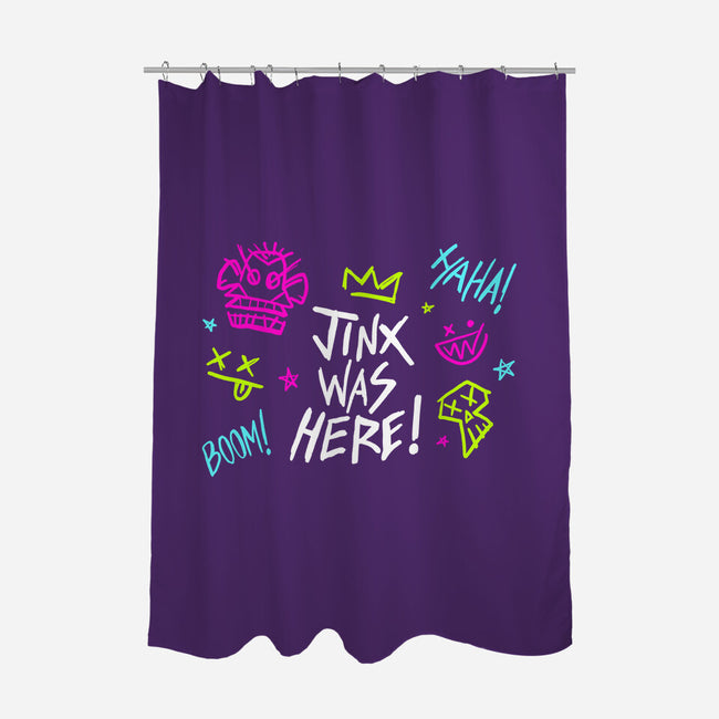 Jinx Doodles-None-Polyester-Shower Curtain-Mushita