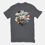 Goblin Gaze-Womens-Fitted-Tee-glitchygorilla