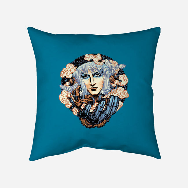 Goblin Gaze-None-Removable Cover w Insert-Throw Pillow-glitchygorilla