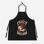 I'm Not Crazy Ask My Unicorn-Unisex-Kitchen-Apron-Arigatees