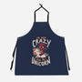 I'm Not Crazy Ask My Unicorn-Unisex-Kitchen-Apron-Arigatees