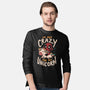 I'm Not Crazy Ask My Unicorn-Mens-Long Sleeved-Tee-Arigatees