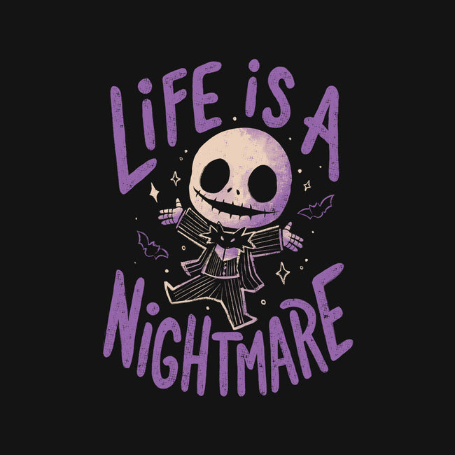 Life Is A Nightmare-None-Removable Cover w Insert-Throw Pillow-Arigatees