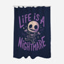 Life Is A Nightmare-None-Polyester-Shower Curtain-Arigatees