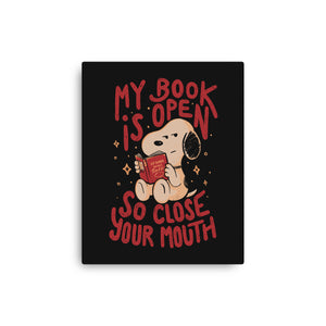 My Book Is Open