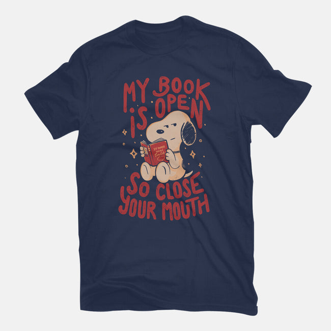 My Book Is Open-Youth-Basic-Tee-Arigatees