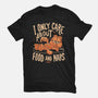 I Only Care About Food And Naps-Womens-Fitted-Tee-Arigatees