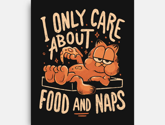 I Only Care About Food And Naps