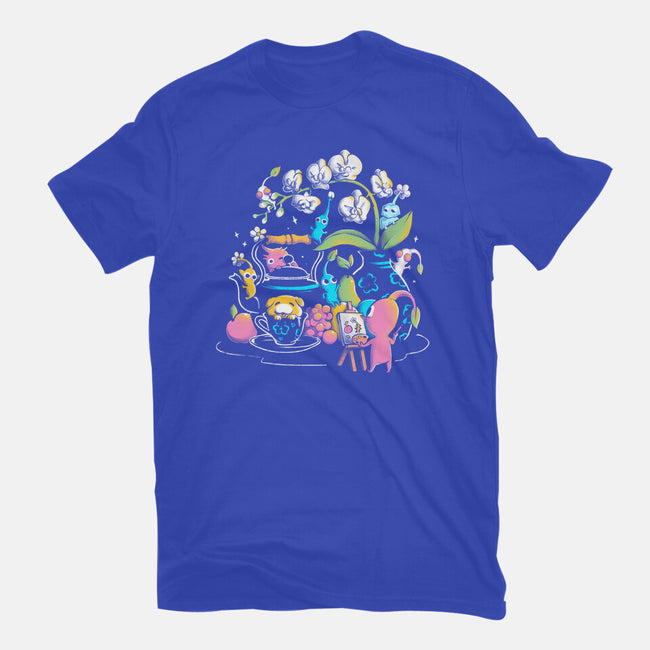 Tiny Artists-Mens-Basic-Tee-eduely