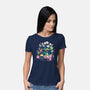 Tiny Artists-Womens-Basic-Tee-eduely