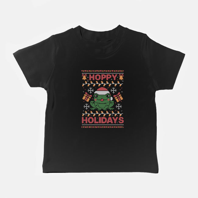 Hoppy Holidays Sweater-Baby-Basic-Tee-eduely