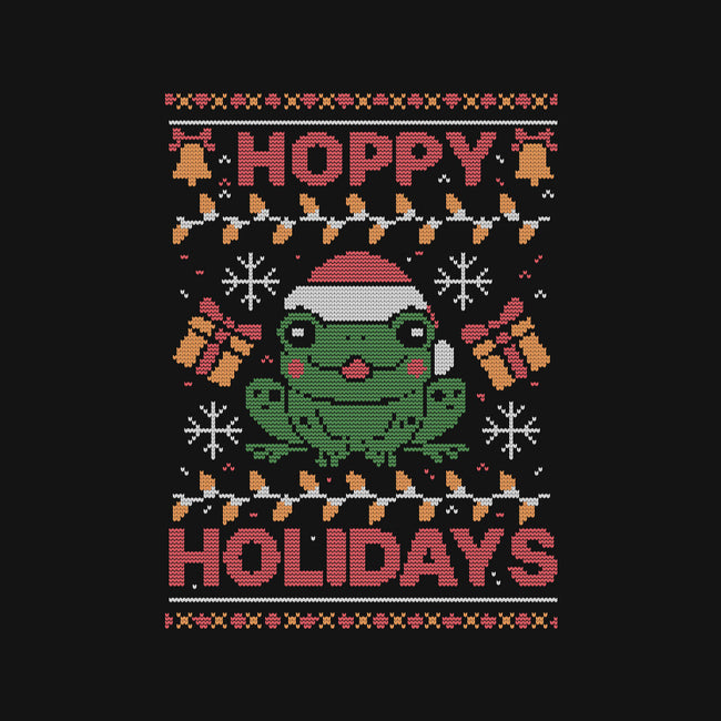 Hoppy Holidays Sweater-Mens-Heavyweight-Tee-eduely