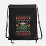 Hoppy Holidays Sweater-None-Drawstring-Bag-eduely