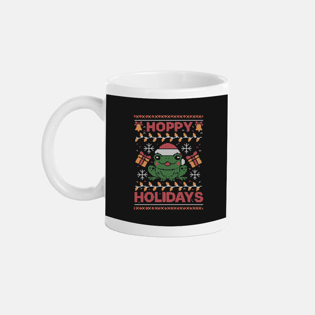 Hoppy Holidays Sweater-None-Mug-Drinkware-eduely