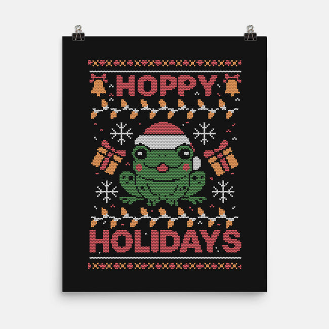 Hoppy Holidays Sweater-None-Matte-Poster-eduely