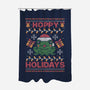 Hoppy Holidays Sweater-None-Polyester-Shower Curtain-eduely