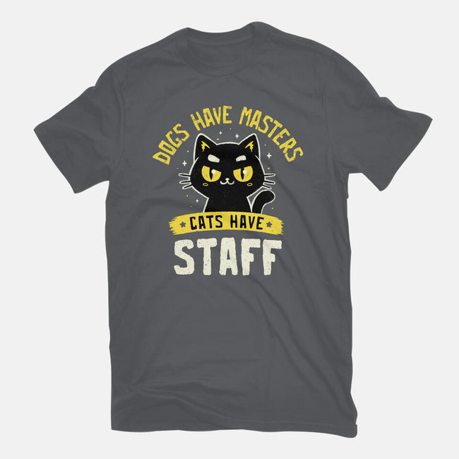 Cats Have Staff-Mens-Basic-Tee-koalastudio