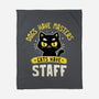 Cats Have Staff-None-Fleece-Blanket-koalastudio