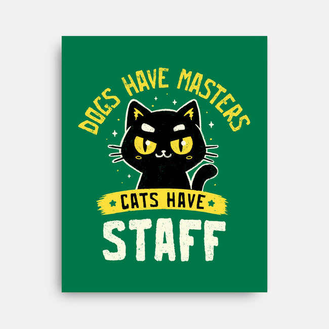 Cats Have Staff-None-Stretched-Canvas-koalastudio