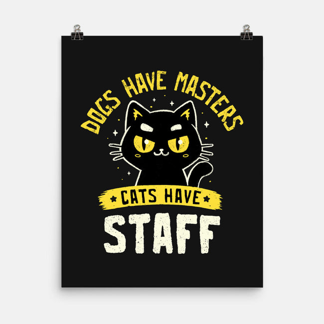 Cats Have Staff-None-Matte-Poster-koalastudio