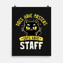 Cats Have Staff-None-Matte-Poster-koalastudio