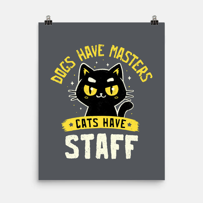 Cats Have Staff-None-Matte-Poster-koalastudio