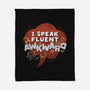 I Speak Fluent Awkward-None-Fleece-Blanket-koalastudio