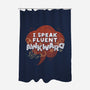 I Speak Fluent Awkward-None-Polyester-Shower Curtain-koalastudio